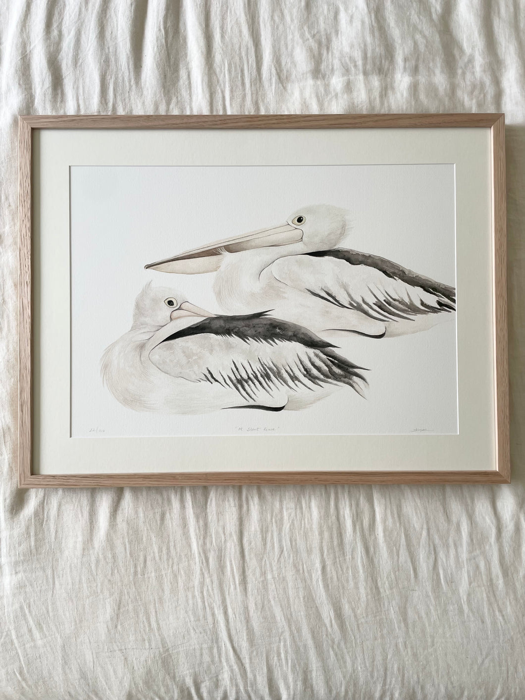 At Silent Peace | Framed Limited Edition