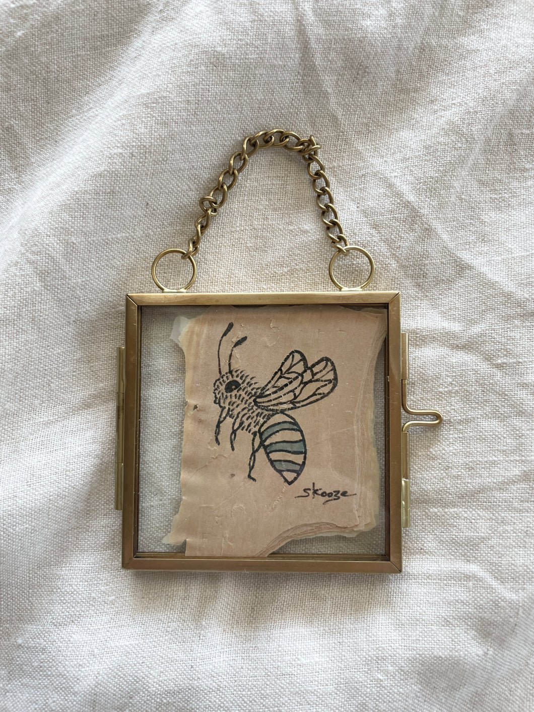 Blue Banded Bee 2 | Paperbark